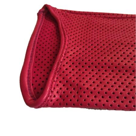 Sasha - Women's Unlined Perforated Leather Gloves