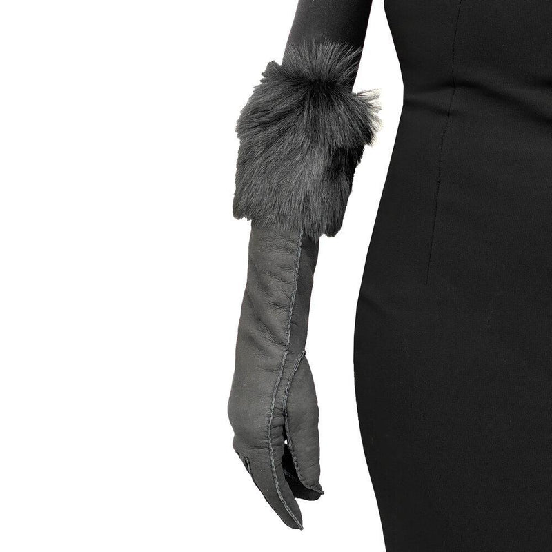 Damenhandschuhe aus feinstem Shearling-Leder-Montserrat Shearling 8bt