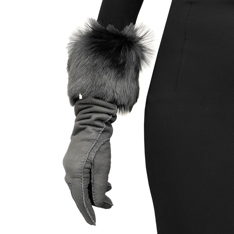 Damenhandschuhe aus feinstem Shearling-Leder-Montserrat Shearling 8bt
