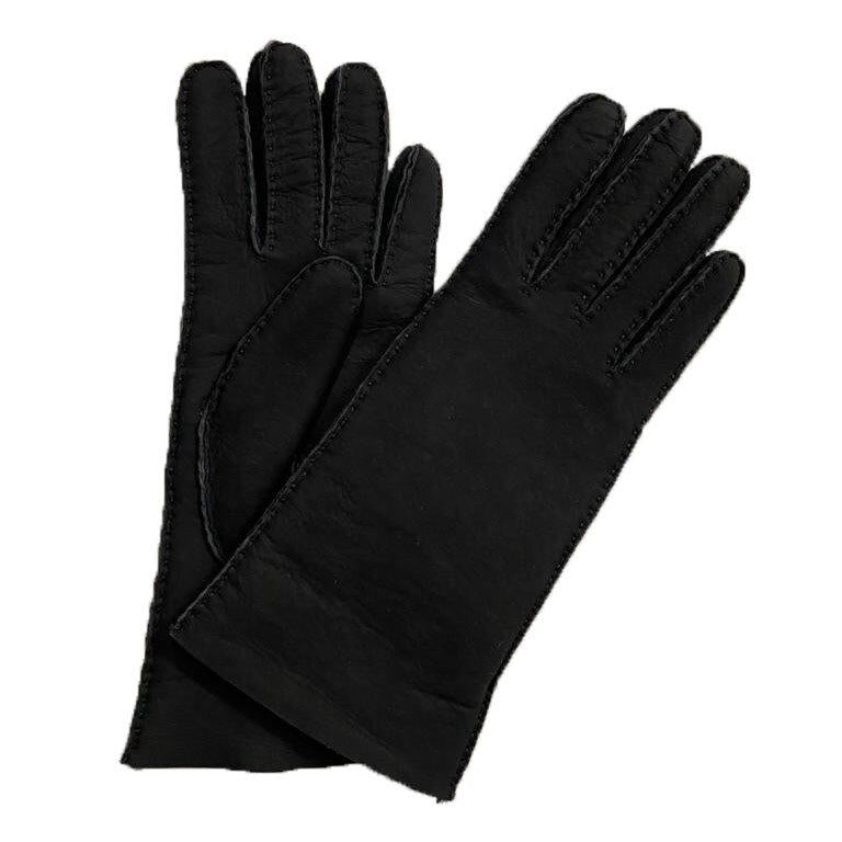 Damen-Handschuhe aus klassischem Lammfell-Leder-Montana